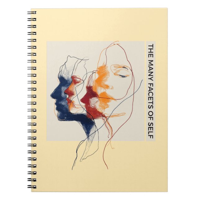 Carnet Dessin en ligne continue Identité Santé Mentale Ar (Devant)