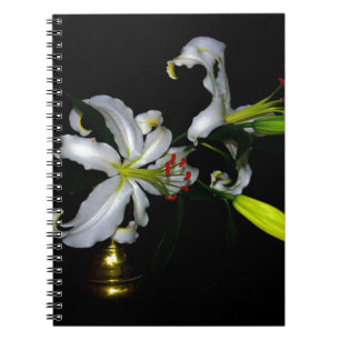 Carnet Dessin irlandais - Cuivre et motif floral