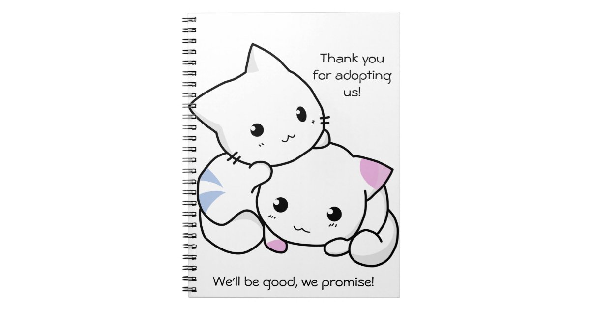 Carnet Dessin Mignon De Chaton De Garcon Et De Fille Dans Zazzle Fr Carnet Dessin Mignon De Chaton De Garcon Et De Fille Dans Zazzle Fr