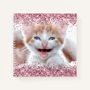 Carnet Dessin photo Faux Sparkink Glittery