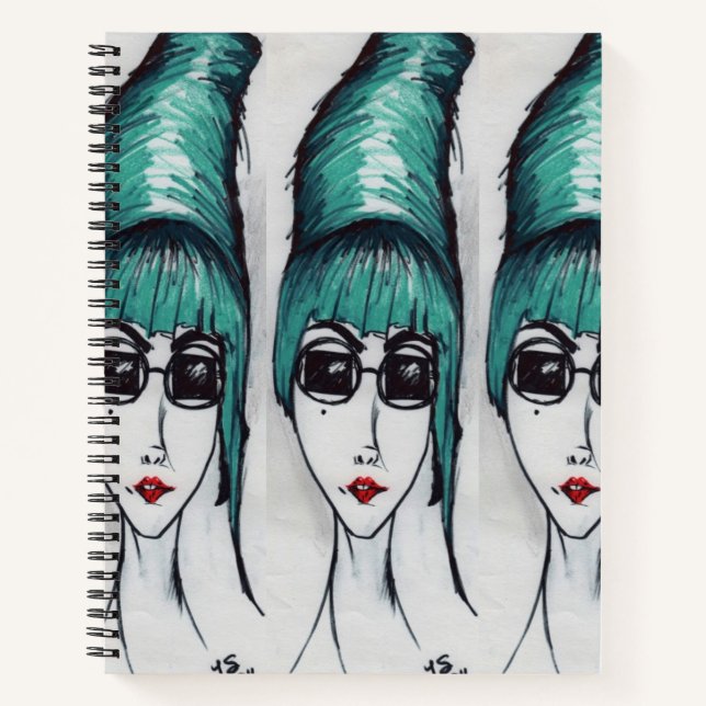 Carnet Dessin Pop Art de Mother Monster Sassy Beehive (Devant)