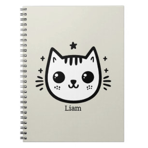Carnet Dessin pour enfants Noir et blanc Minimaliste