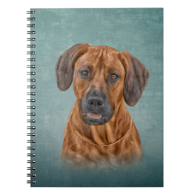 Carnet Dessin Rhodesian Ridgeback (Devant)