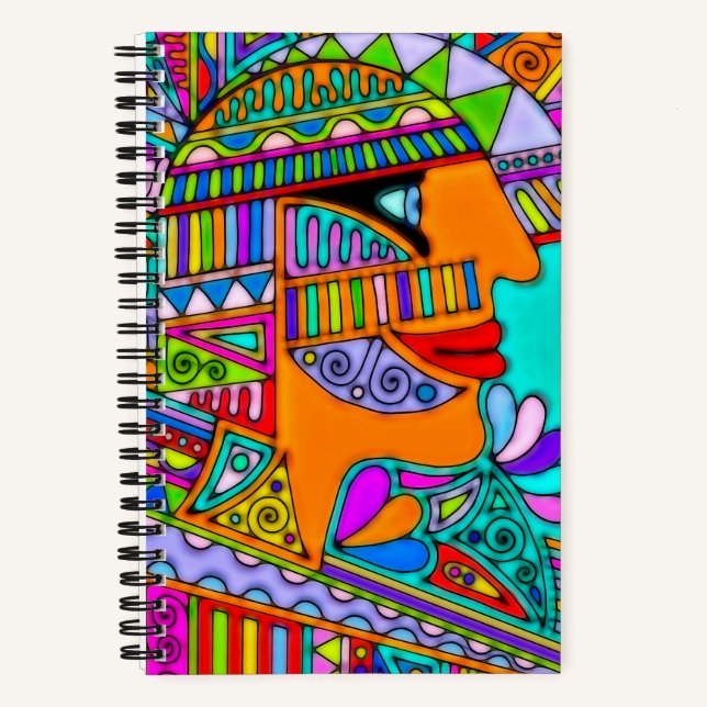 Carnet Dessiné à la main par EDDArt - Pharaoh 1 (Recto)