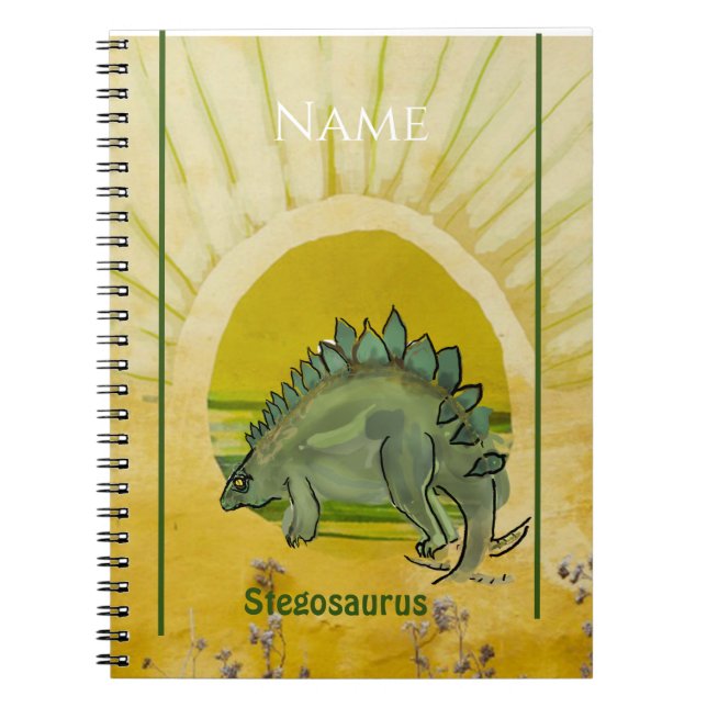 Carnet Dessinez votre propre Stegosaurus (Devant)