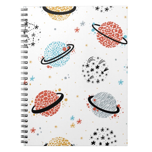 Carnet Dessins animés cosmiques : Merveilles spatiales vi (Devant)