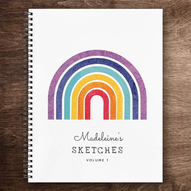 Carnet Dessins sur mesure pour enfants avec arc-en-ciel m (Créateur téléchargé)