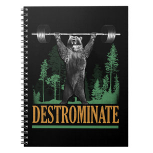Carnet Destrominate - Ours - Entraînement amusant Inspira