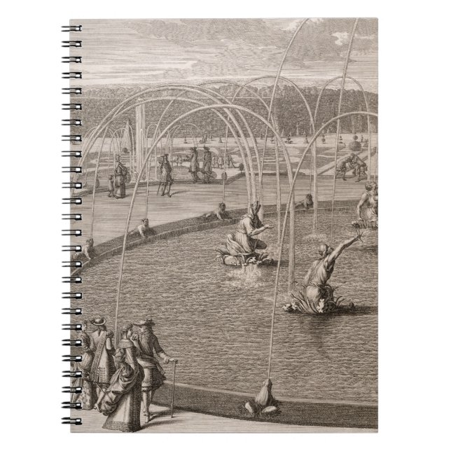 Carnet Détail de fontaine de Diana et d'Apollo chez (Devant)