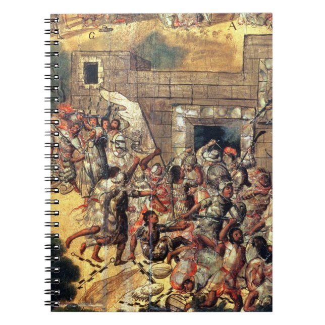 Carnet Détail de la tentative d'abaisser le facin croisé (Devant)