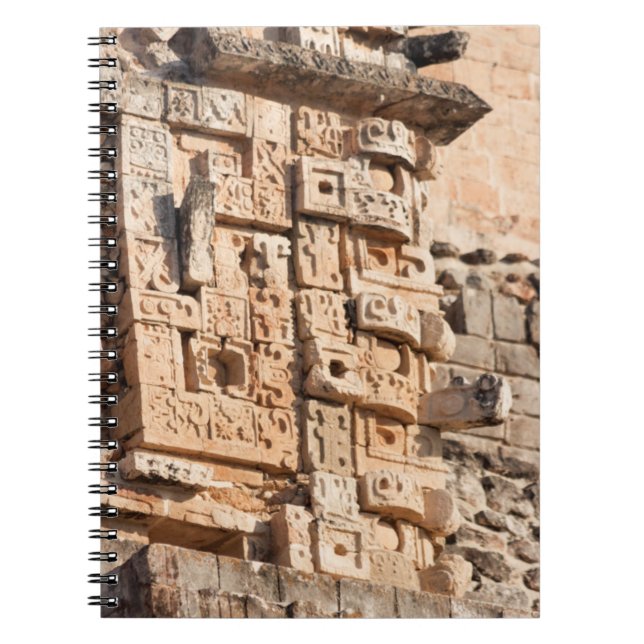 Carnet Détail de pyramide de magicien, Yucatan, Mexique (Devant)