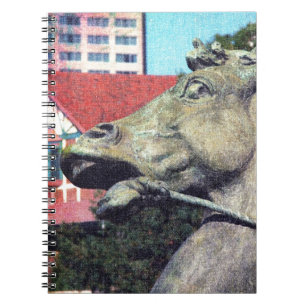 Carnet Détail du Cheval de Fontaine Plaza