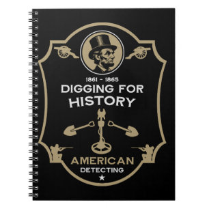 Carnet Détection de métaux de la guerre de Sécession amér