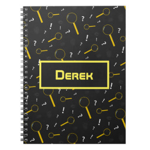 Carnet Détective Spy Glass et empreintes digitales