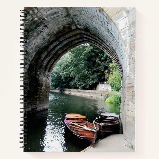 Carnet Deux bateaux à rames (Devant)