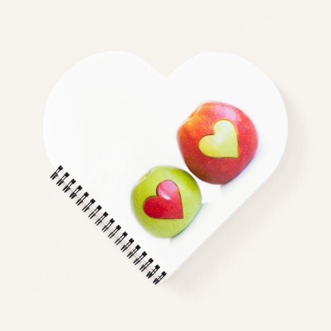 Carnet Deux coeurs Un amour (Devant)
