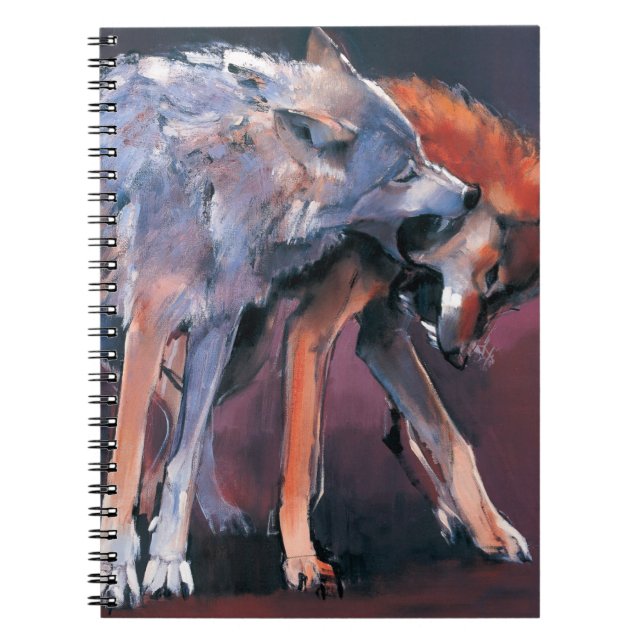 Carnet Deux loups 2001 (Devant)