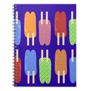 Carnet Deux Pops à motifs