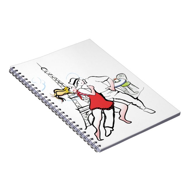 Carnet Deux Tangueros à Paris (Côté Droit)