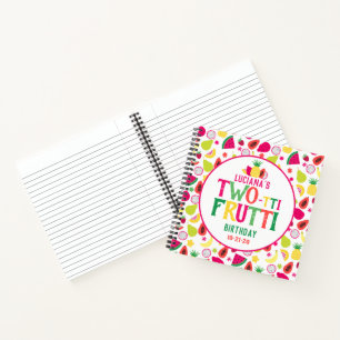 Carnet Deux-tti Fruité 2ème Anniversaire Tutti Frutti Amu