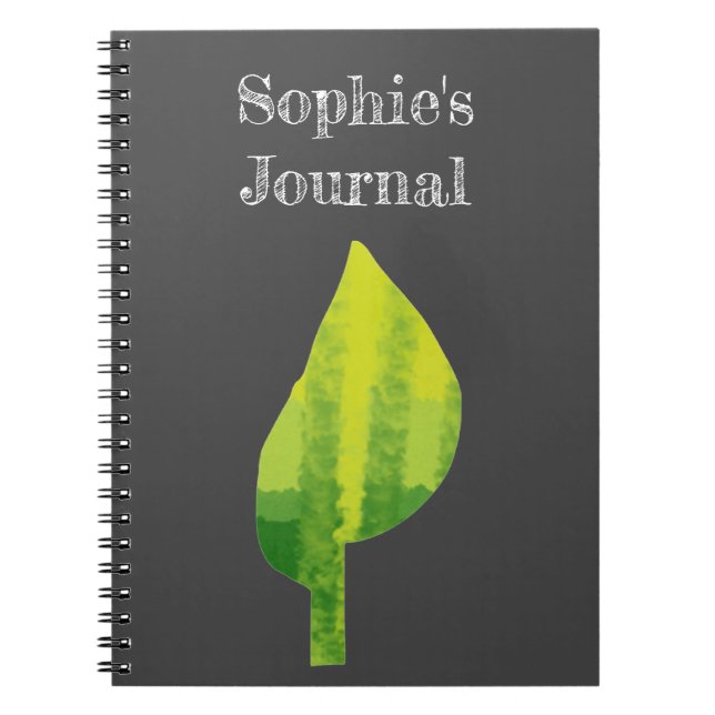 Carnet Devenez écolo éco-feuille de la nature (Devant)