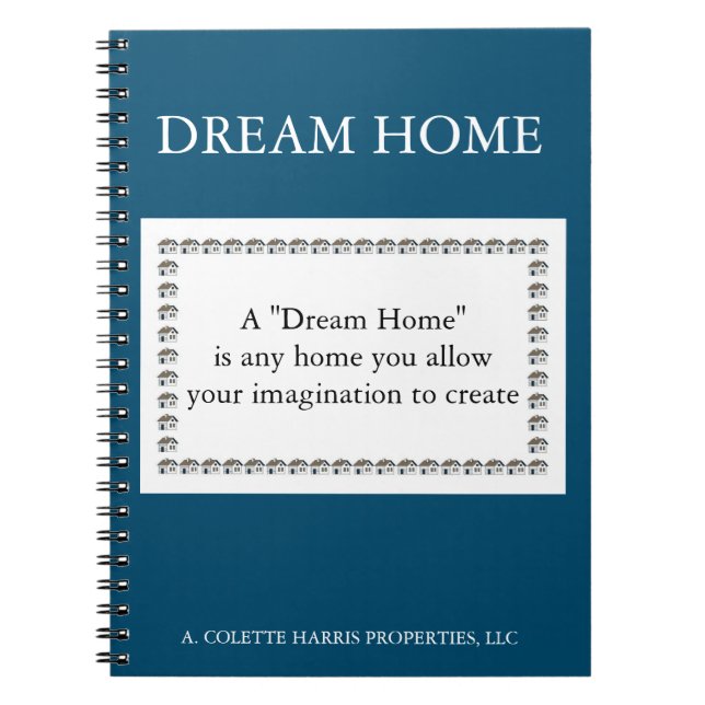 Carnet Devis maison Dream - Design 3 (Devant)