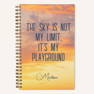 Carnet Devis Sky de nom personnalisé