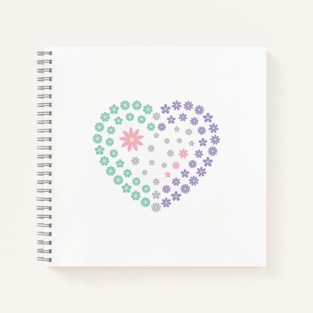 Carnet Dévotion florale (Devant)