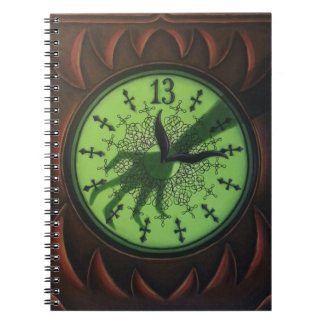 Carnet d'horloge de 13 heures