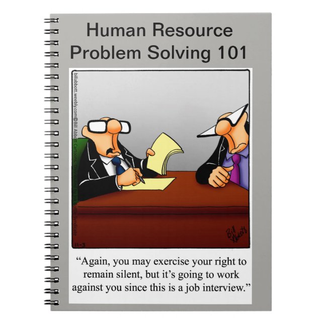 Carnet d'Humour d'entreprise amusant (Devant)