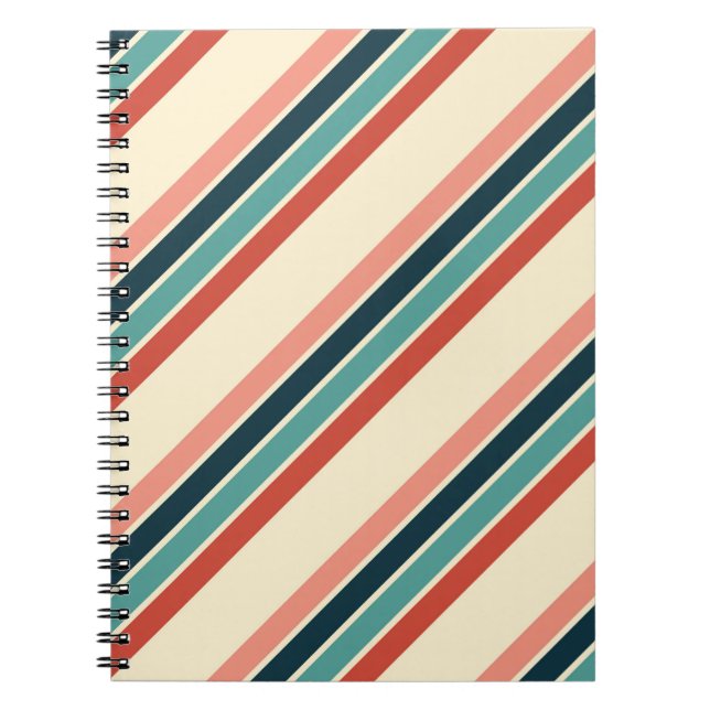 Carnet Diagonale multicolore (Devant)