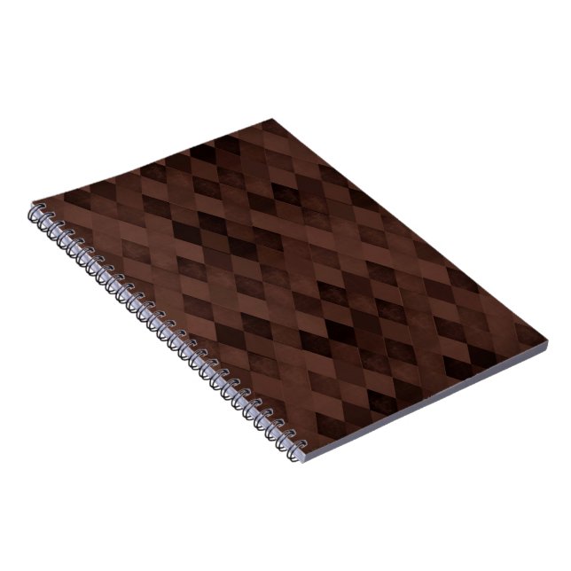 Carnet Diamants Brown au chocolat (Côté Droit)