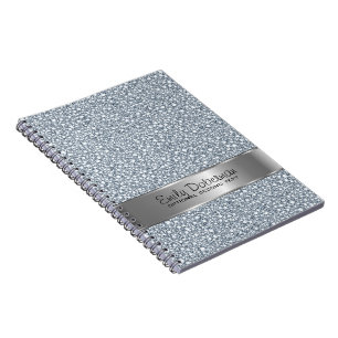 Carnet Diamants croisés Recherche Parties scintillant Pat