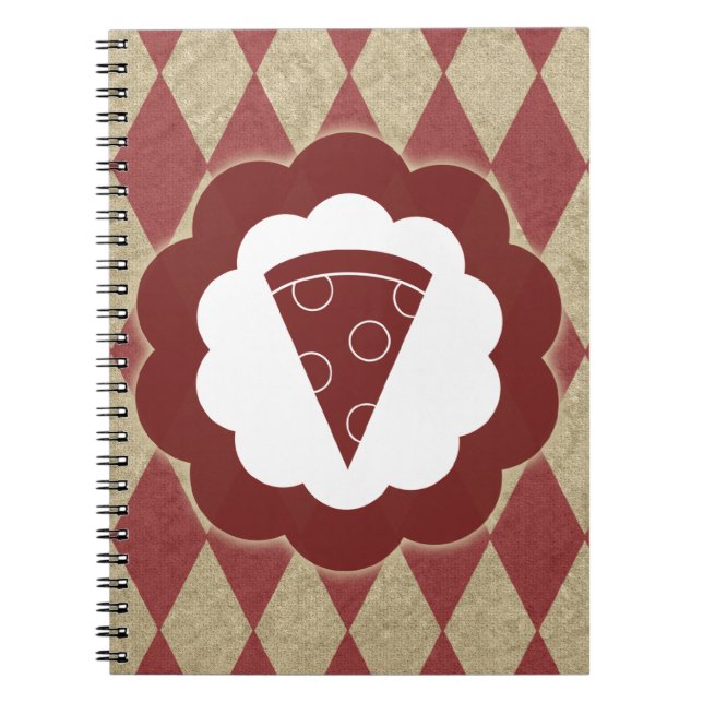 Carnet diamants de la pizza (Devant)