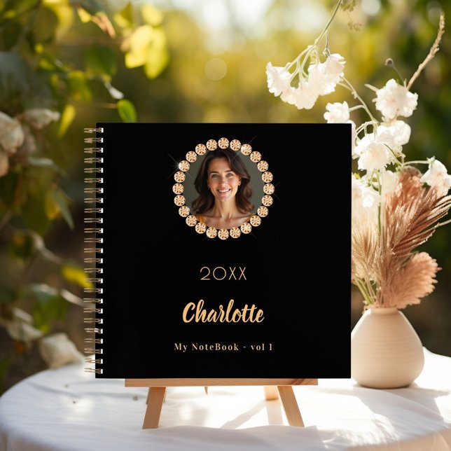 Carnet Diamants en or noir (Créateur téléchargé)