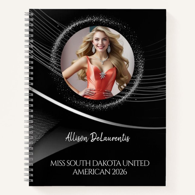 Carnet Diamond Dust Ultimate Pageant Checklist Notebook (Devant)