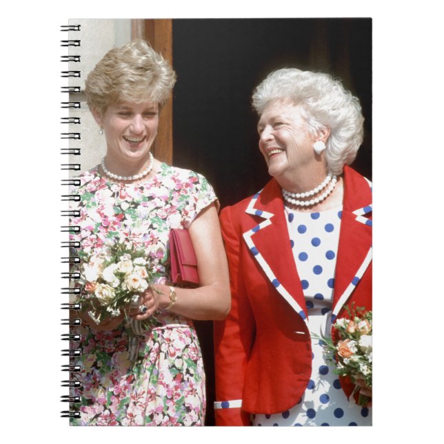 Carnet Diana-Barbara Bush (Devant)