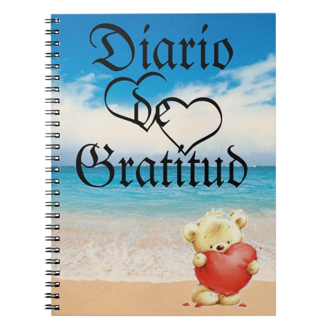 Carnet Diario de Gratitud Agenda (Devant)