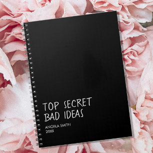 Carnet d'idées nulles top secret – Humour noir drô