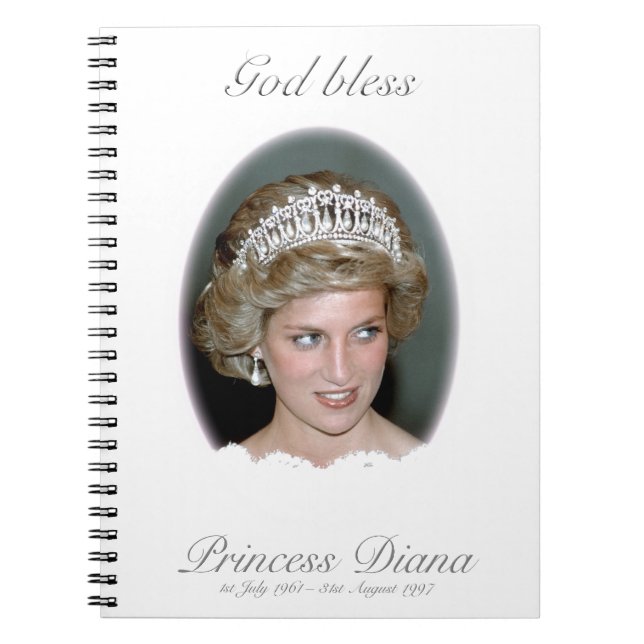 Carnet Dieu Béni Princesse Diana (Devant)