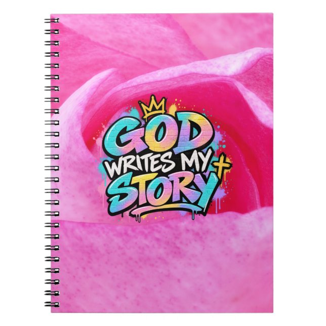 Carnet Dieu écrit mon histoire (Devant)