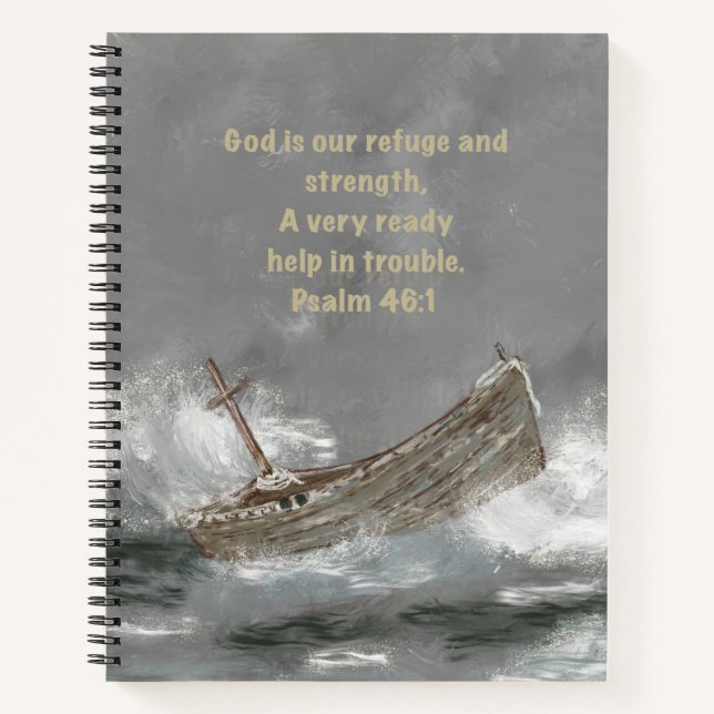 Carnet Dieu est notre refuge (Devant)
