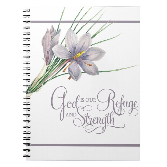 Carnet Dieu est notre Refuge et notre force   (Devant)