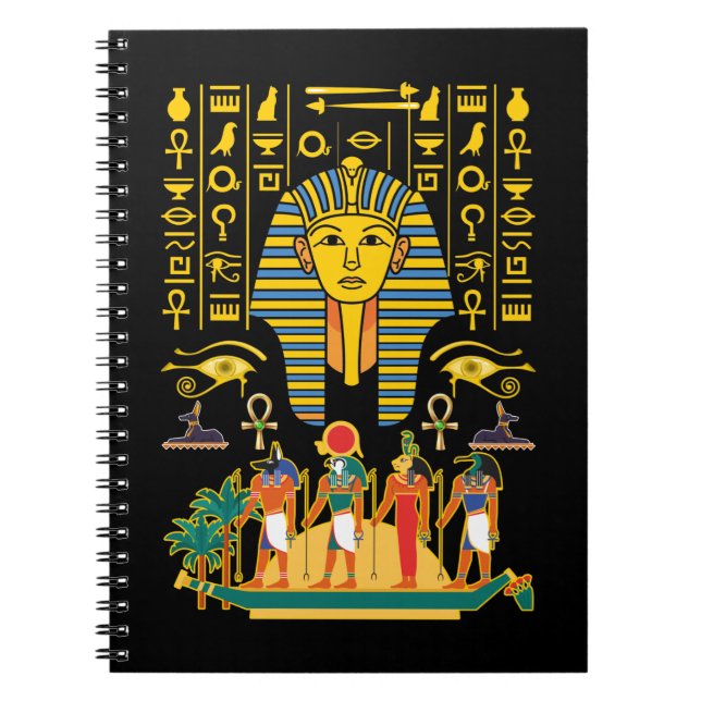 Carnet Dieux égyptiens Égypte Pharaon divinités Anubis Ho (Devant)