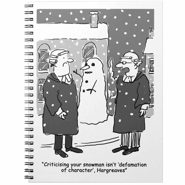 Carnet Diffamation des avocats de caractère (Créateur téléchargé)