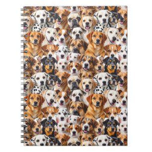 Carnet Différentes races de chiens
