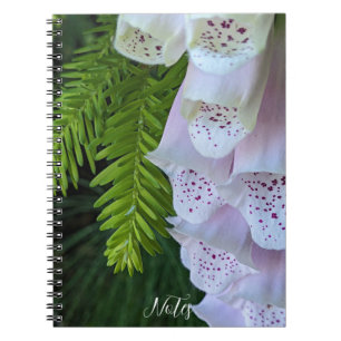 Carnet Digitale rose mouchetée Floral