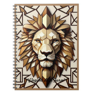 Carnet "Dignité du lion"