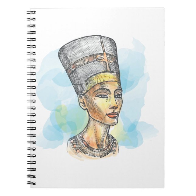 Carnet d'illustrations de Néfertiti (Devant)