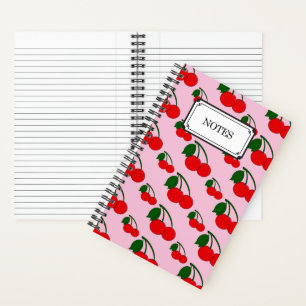 Carnet d'impression cerise